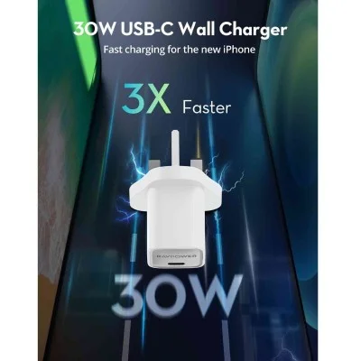 Ravpower  Mini Pd30W  Gan Type C Charger White